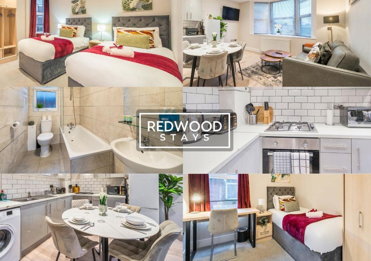 Newly Refurbished Everest Lodge Serviced Apartments For Contractors & Families, Free Wifi & Netflix By Redwood Stays Farnborough (Hampshire) Exterior foto